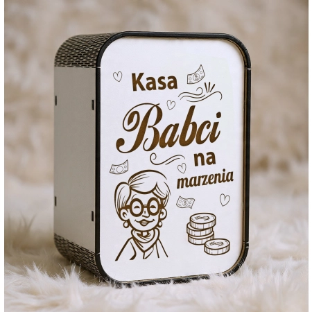Prezent na Dzień Babci i Dziadka wyjątkowy skarbonka